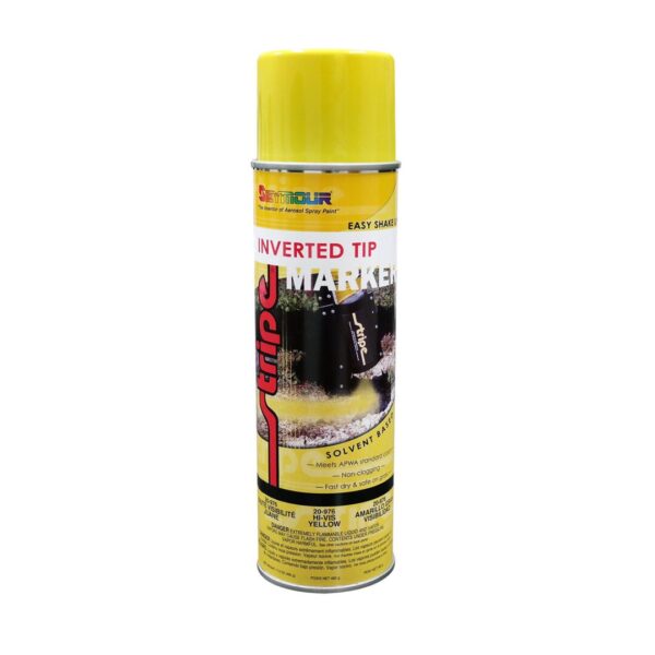 Twenty oz Caution Paint Spray Bottle