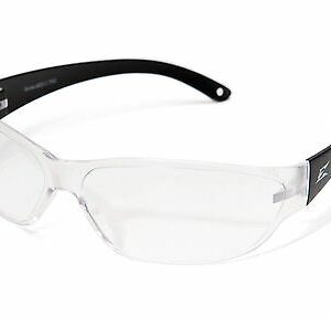 Clear Safety Glasses With Black Frame