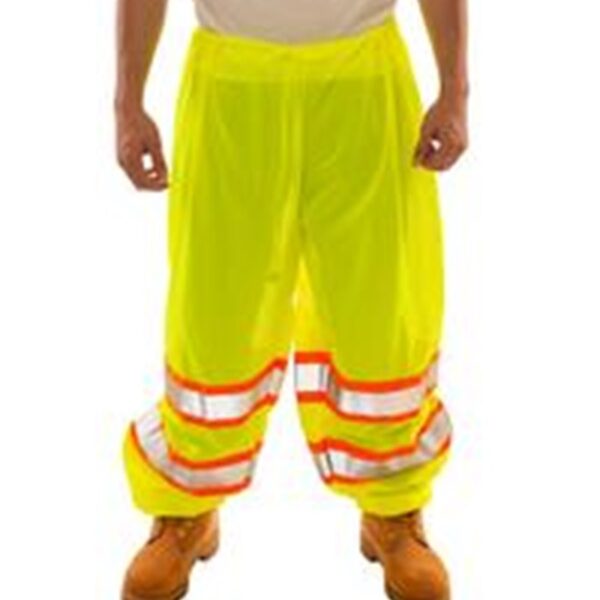 A Man in a Yellow Color Radium Pant