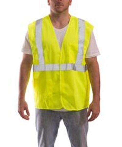 A Man in a Yellow Color Radium Vest